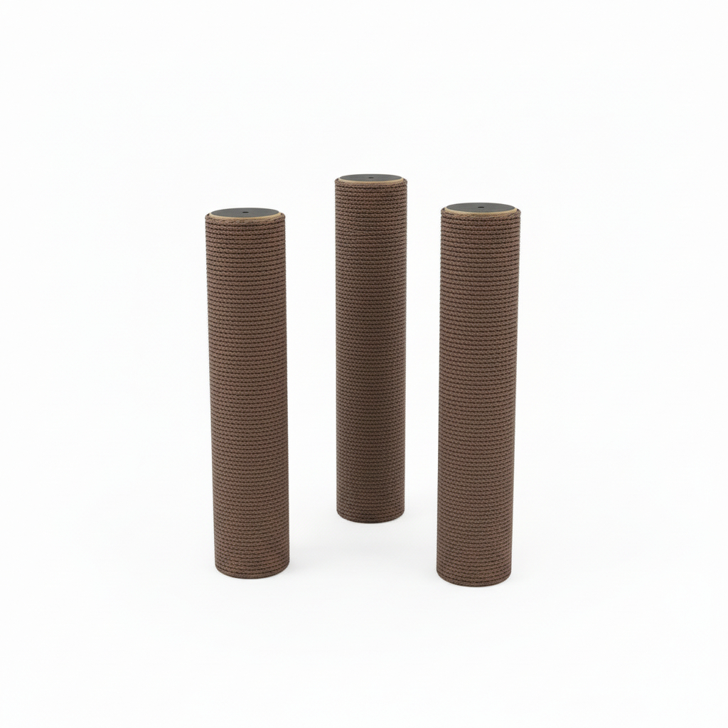 Set of paper rope scratching posts for replacement - ESPRESSO CLOUD SMALL