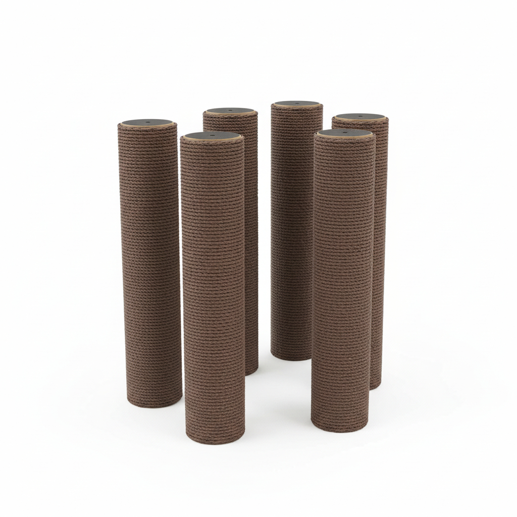 Set of paper rope poles for replacement – Espresso Cloud Large