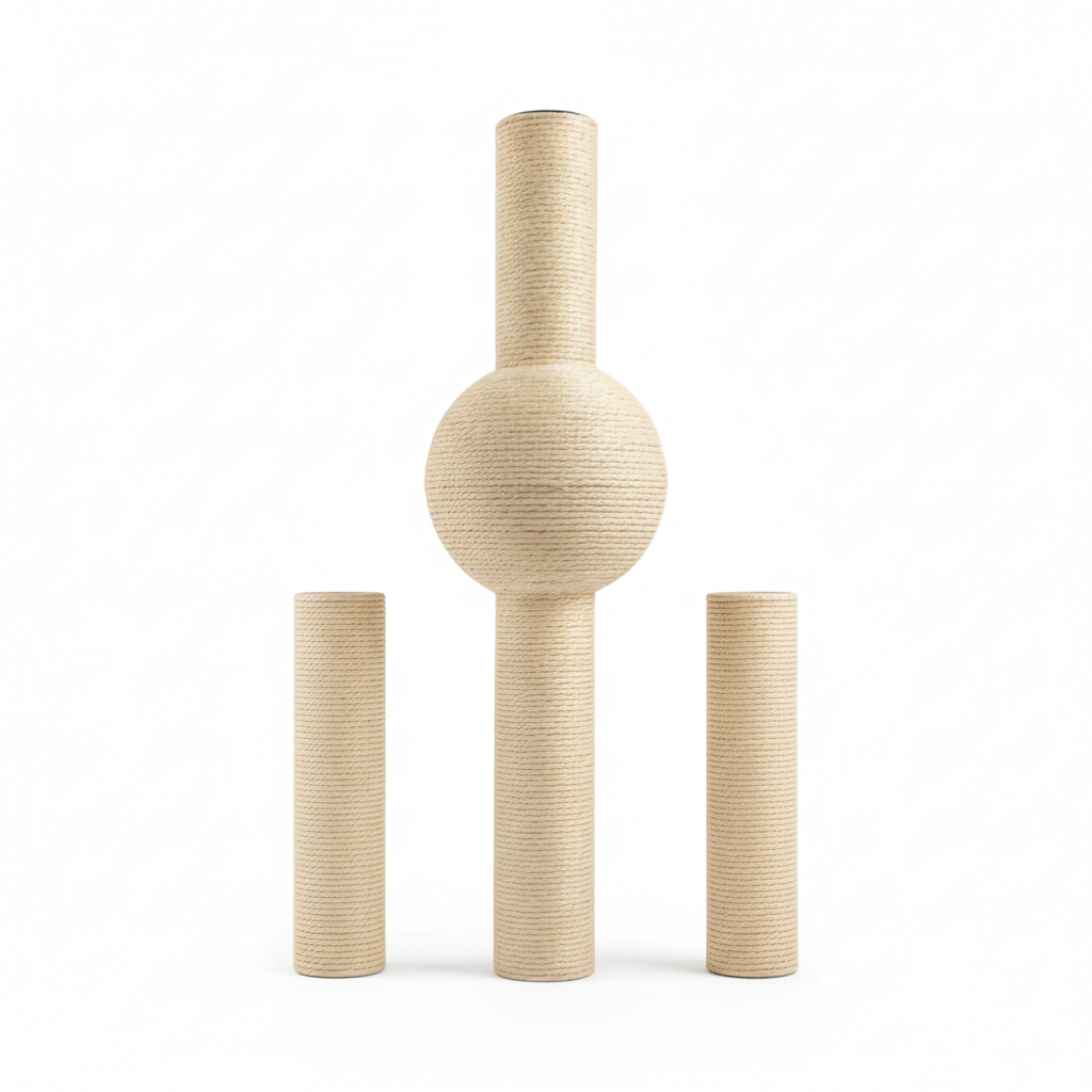 Set of sisal rope poles for replacement – Ivory Haven